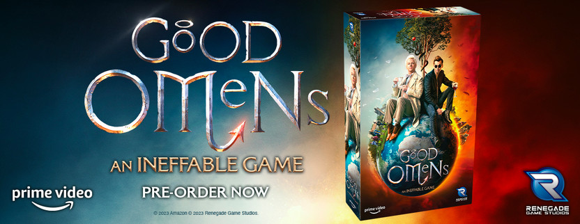 Renegade Game Studios to Release Good Omens: An Ineffable Game