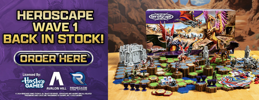Heroscape Wave 1 is Back in Stock!