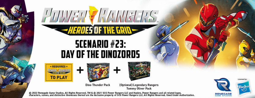 Power Rangers: Heroes of the Grid Scenario #23 - Day of the Dinozords!