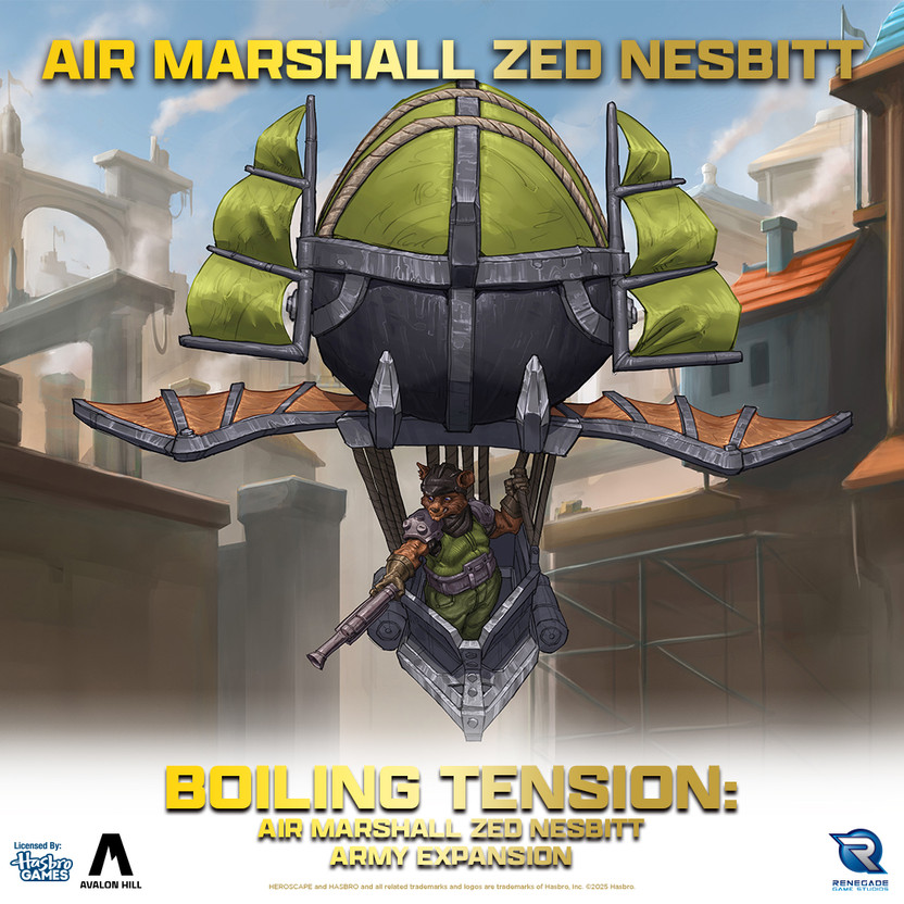 Air Marshal Zed Nesbitt Available Now!