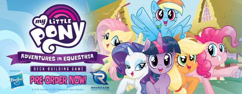 Announcing My Little Pony: Adventures in Equestria Deck-Building Game!