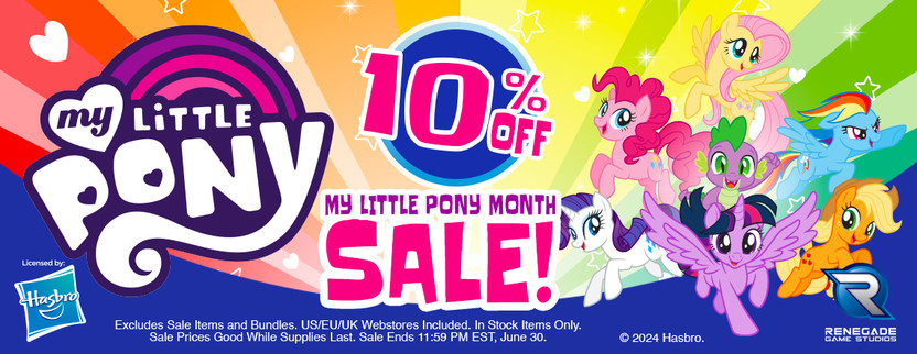 Save 10% On My Little Pony All Month Long!