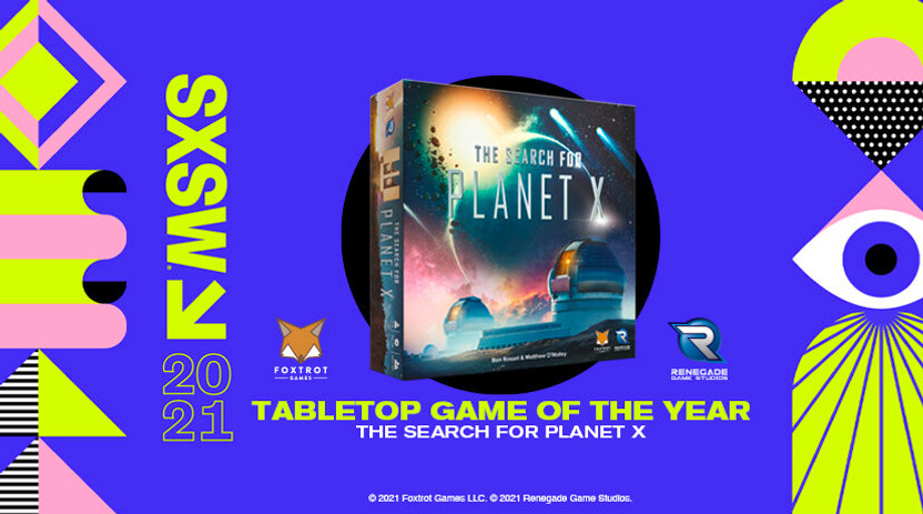 THE SEARCH FOR PLANET X - THE SXSW GAMING AWARDS TABLETOP GAME OF THE YEAR!