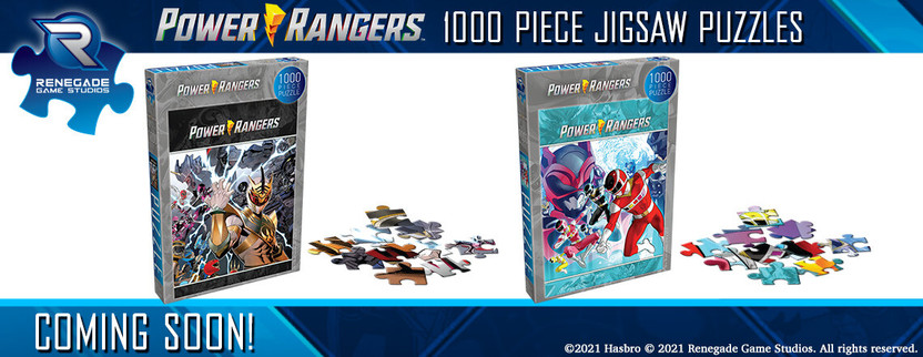 ANNOUNCING TWO POWER RANGERS PUZZLES!