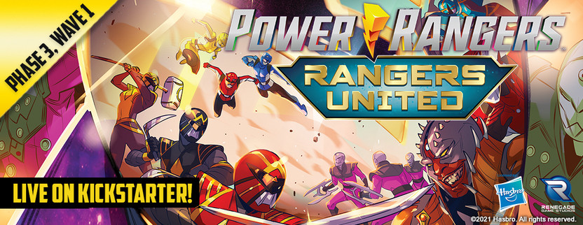 Power Rangers Heroes of the Grid: Rangers United is now Live on Kickstarter!