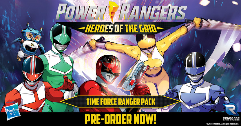 48 Hours Left - Pre-Order the Time Force Ranger Pack Today!