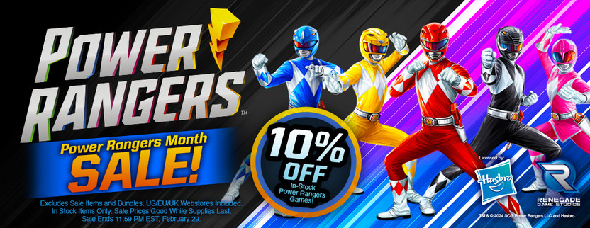Power Rangers Month Is Here!