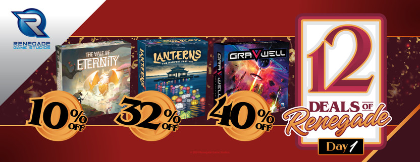 12 Deals of Renegade: Day One! 