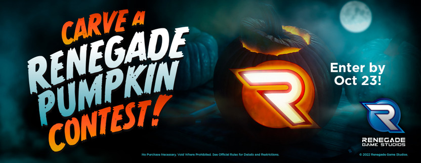 Carve a Renegade Pumpkin and Win!