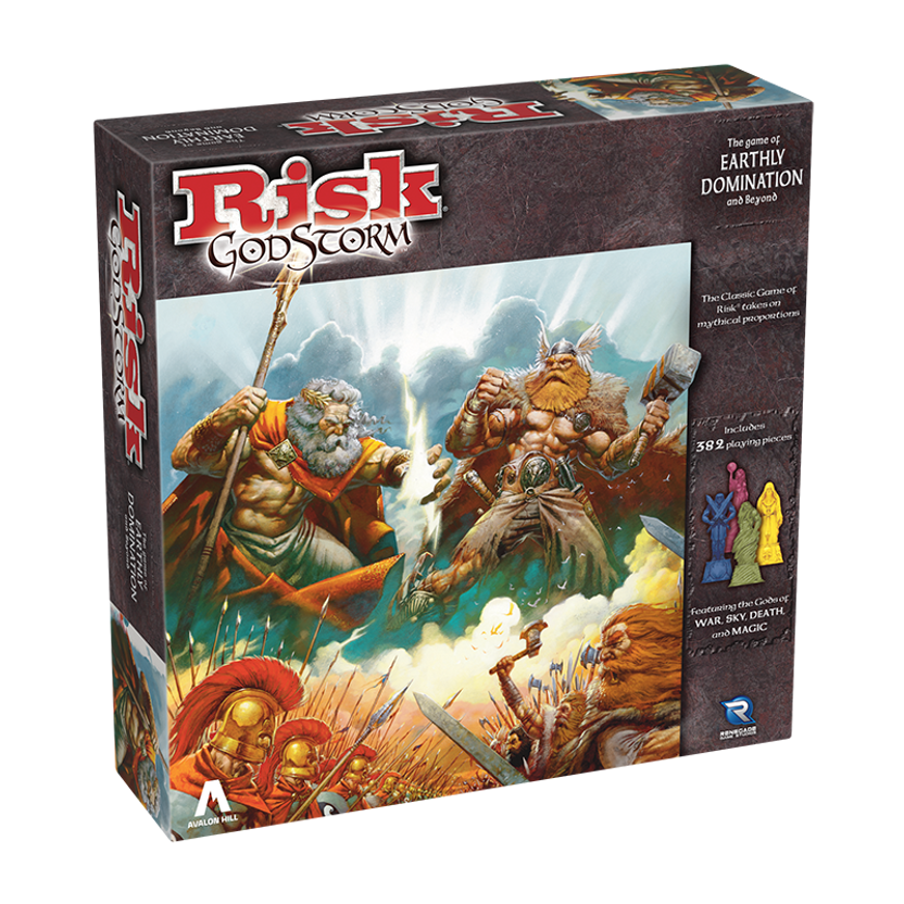 Battle to Rule the Ancient Earth in Risk Godstorm!