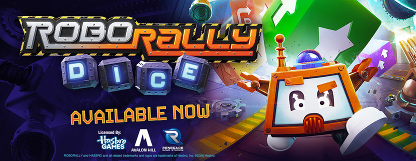 Robo Rally Dice is Available Now!