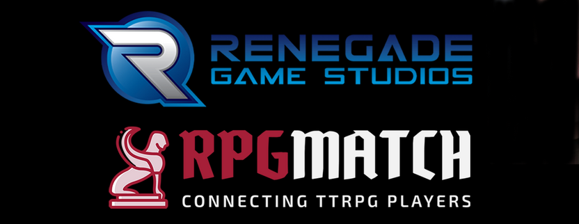 Renegade Game Studios & RPGMatch Partner to Bring More Players to the Table!