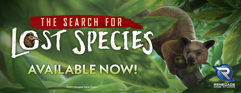 The Search For Lost Species is Available Now!