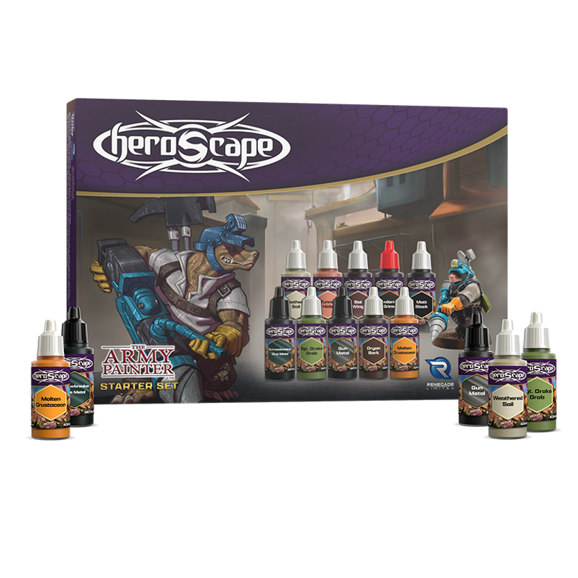 Paint the Battlefield With the Heroscape: Army Painter Starter Set!