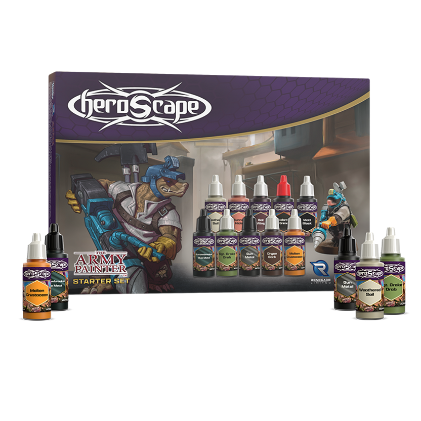 Paint the Battlefield With the Heroscape: Army Painter Starter Set!