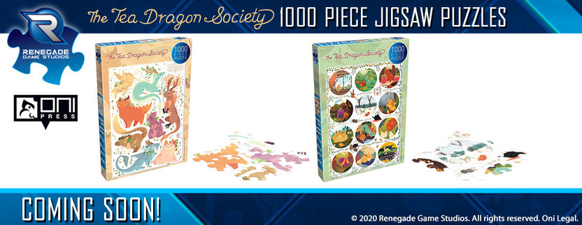 ANNOUNCING TWO TEA DRAGON SOCIETY PUZZLES