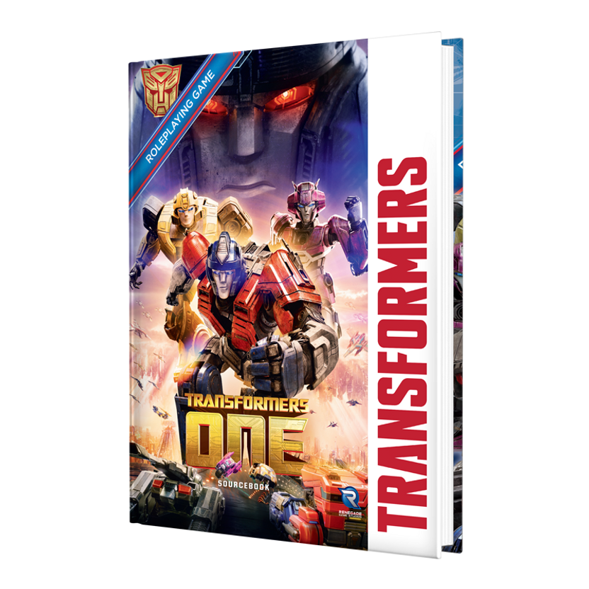 The Transformers Roleplaying Game: Transformers ONE Sourcebook is AVAILABLE NOW!
