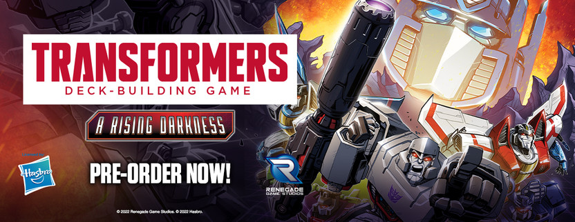 Announcing the Transformers Deck-Building Game: A Rising Darkness!