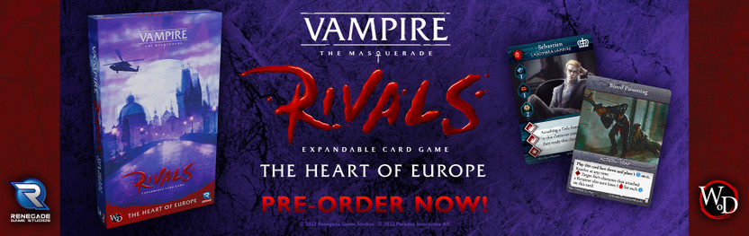 Vampire: The Masquerade Rivals The Heart of Europe is Now Available to Pre-Order!