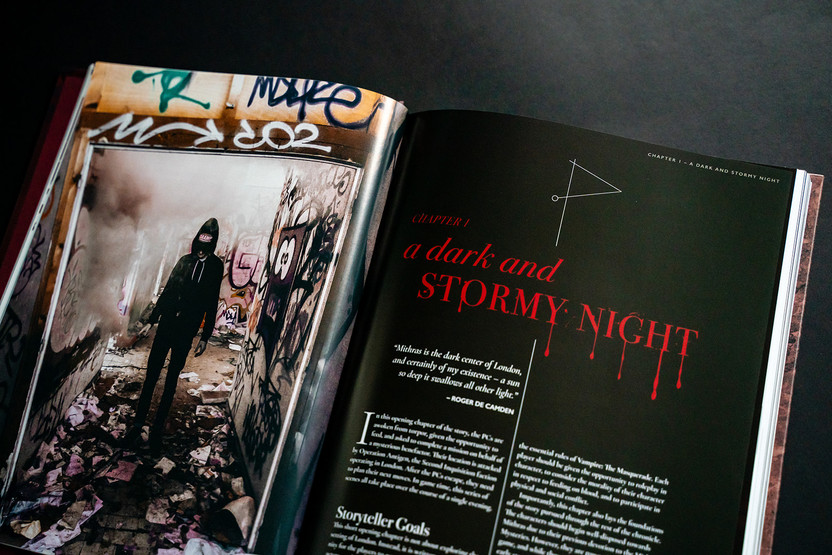 Tell A Horror Story Using the Vampire: The Masquerade Chronicle Books! 