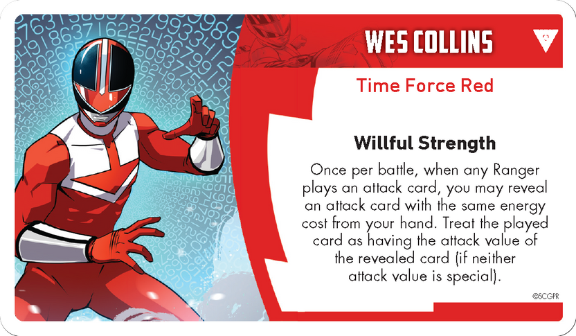 Time Force: Wes Collins Spoiler Blog!