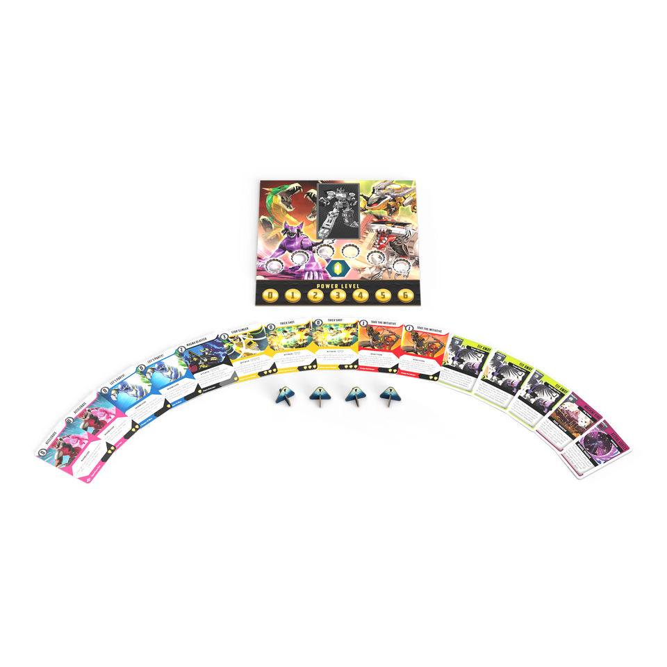 Power Rangers: Heroes of the Grid Power Board & Panic Token Upgrade