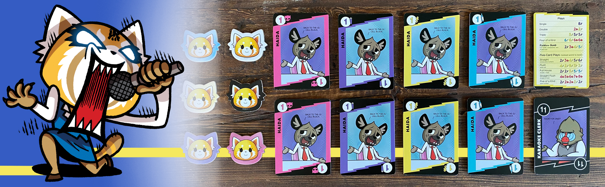 Aggretsuko Work/Rage Balance - Renegade Game Studios