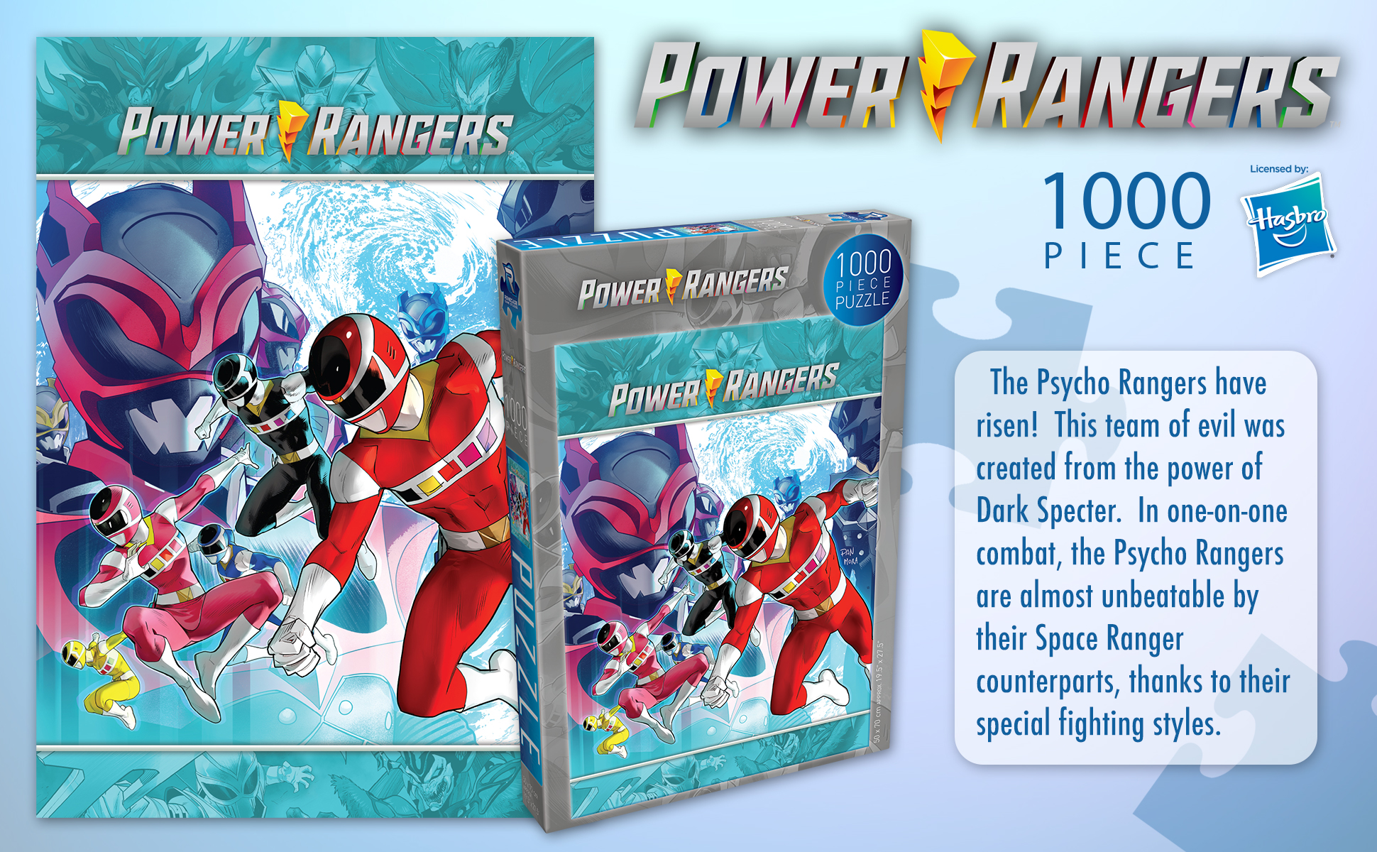 Power Rangers Rise of the Psycho Rangers Jigsaw Puzzle