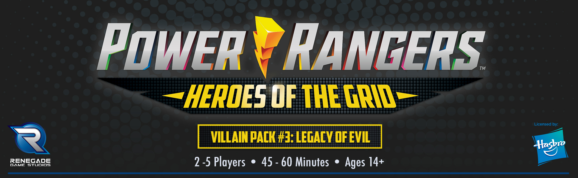 Villain Pack #3 ー Legacy of Evil Power Rangers - Heroes of the Grid: Villain Pack #3 - Legacy of