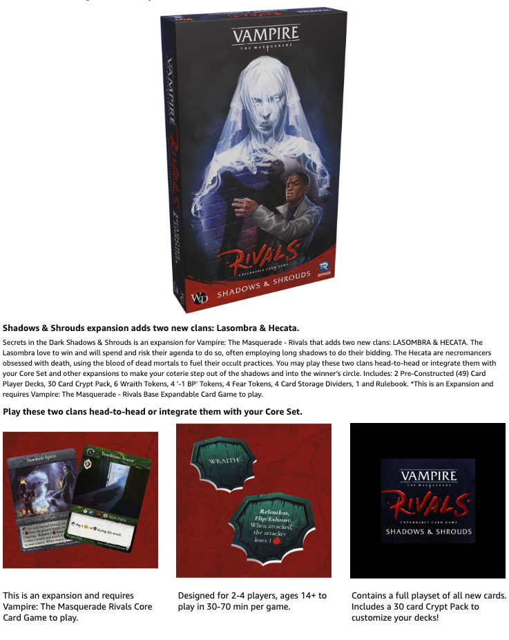 Review of Vampire the Masquerade v5 – Knaves and Saves