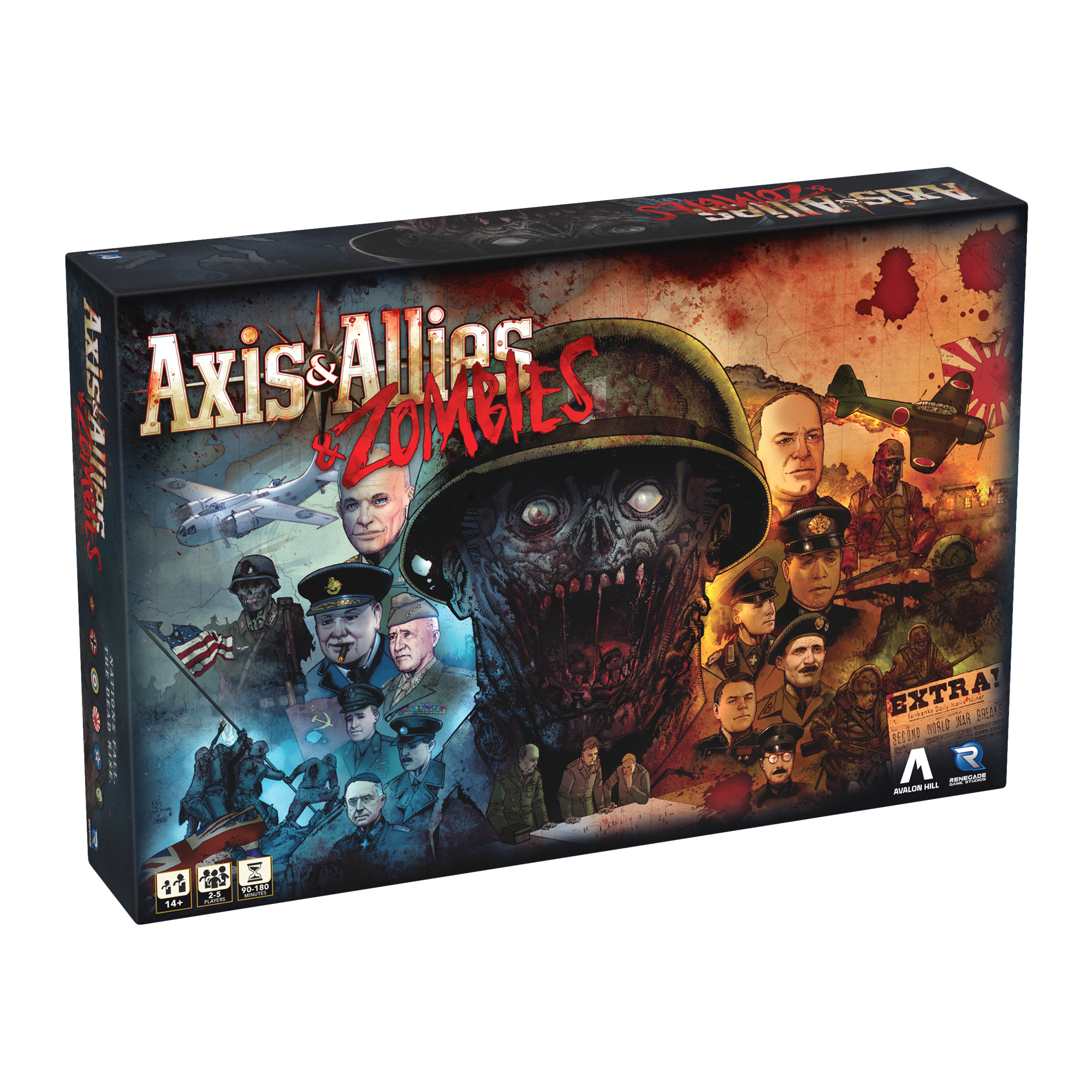 洋楽 Eezee/rise from darkness(warhead rec) Available Now: Axis & Allies & Zombies! - Renegade Game Studios