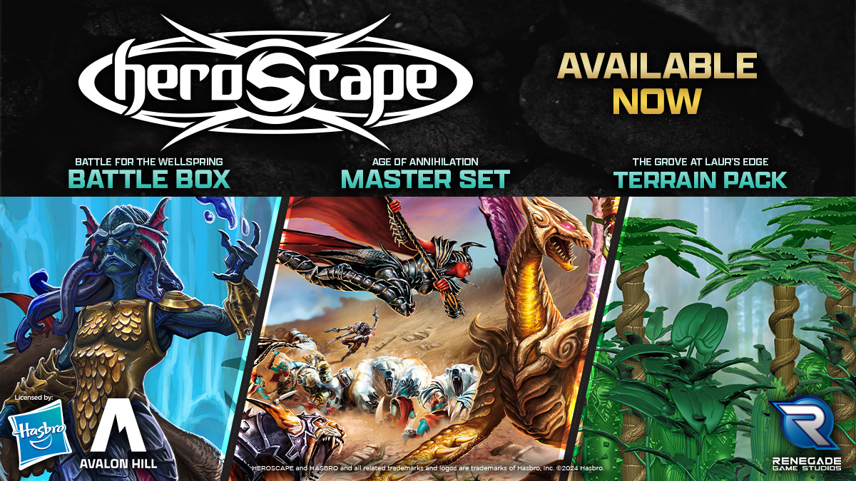 Heroscape Launches in Friendly Local Game Stores! - Renegade Game Studios