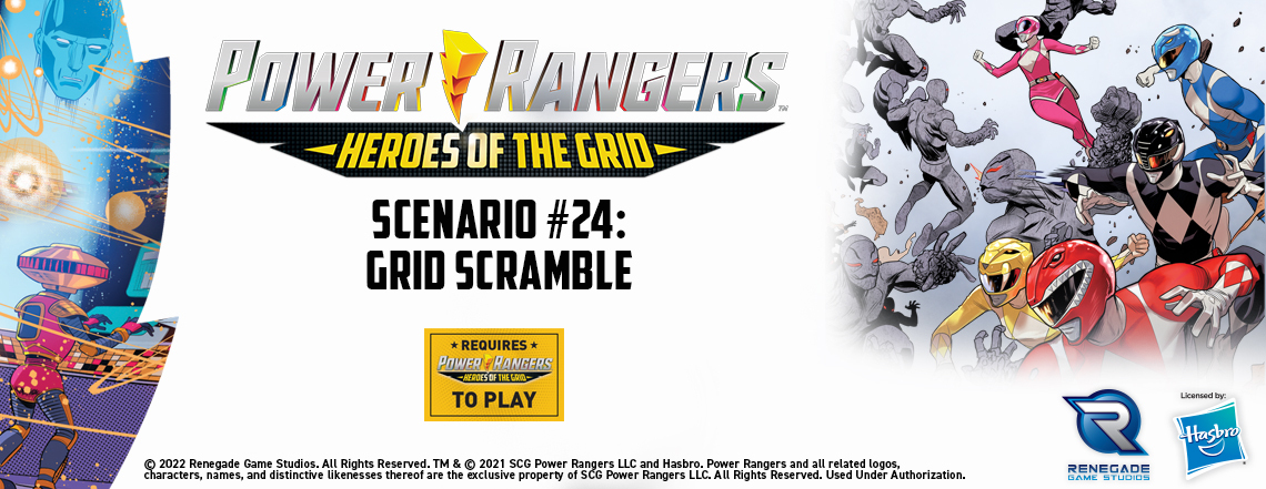 Power Rangers: Heroes of the Grid Scenario #24 - Grid Scramble