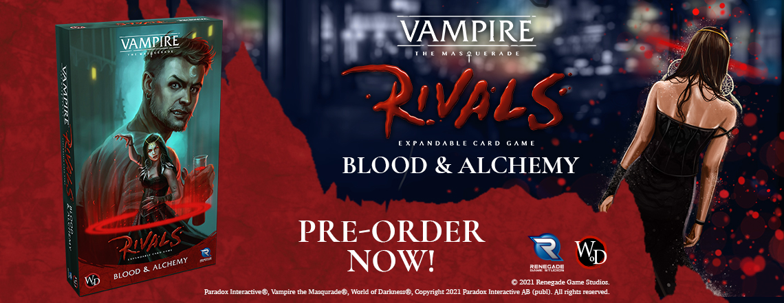 Vampire: The Masquerade Rivals Angela & Stefan Cel Tradat Promo Pack