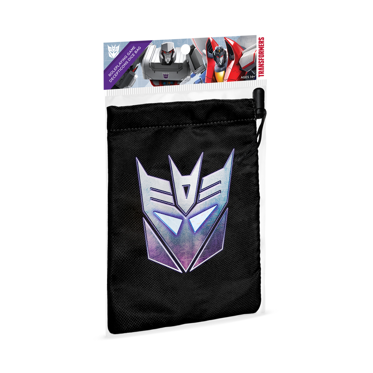 Transformers Roleplaying Game Decepticon Dice Bag