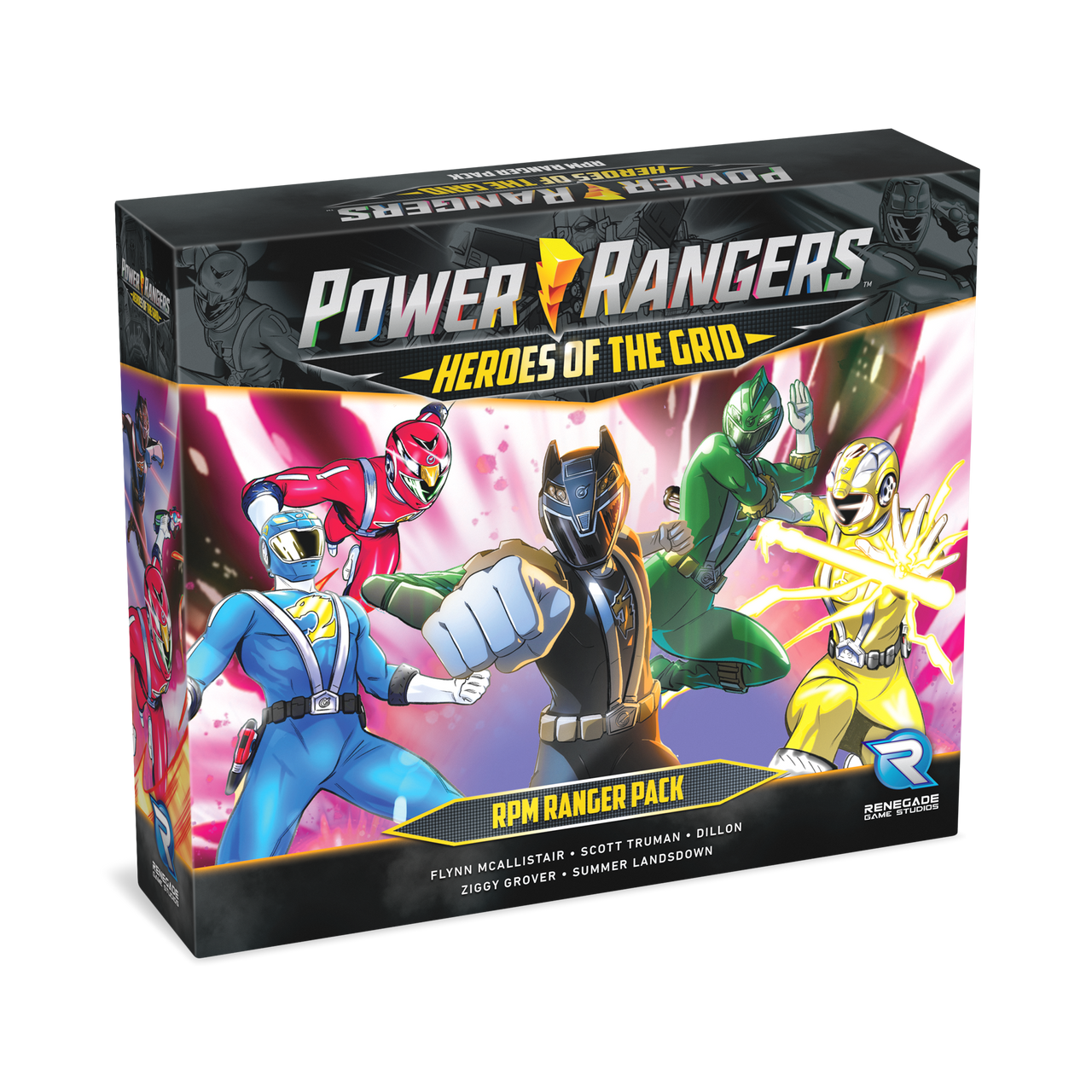 Power Rangers: Heroes of the Grid RPM Ranger Pack 3D