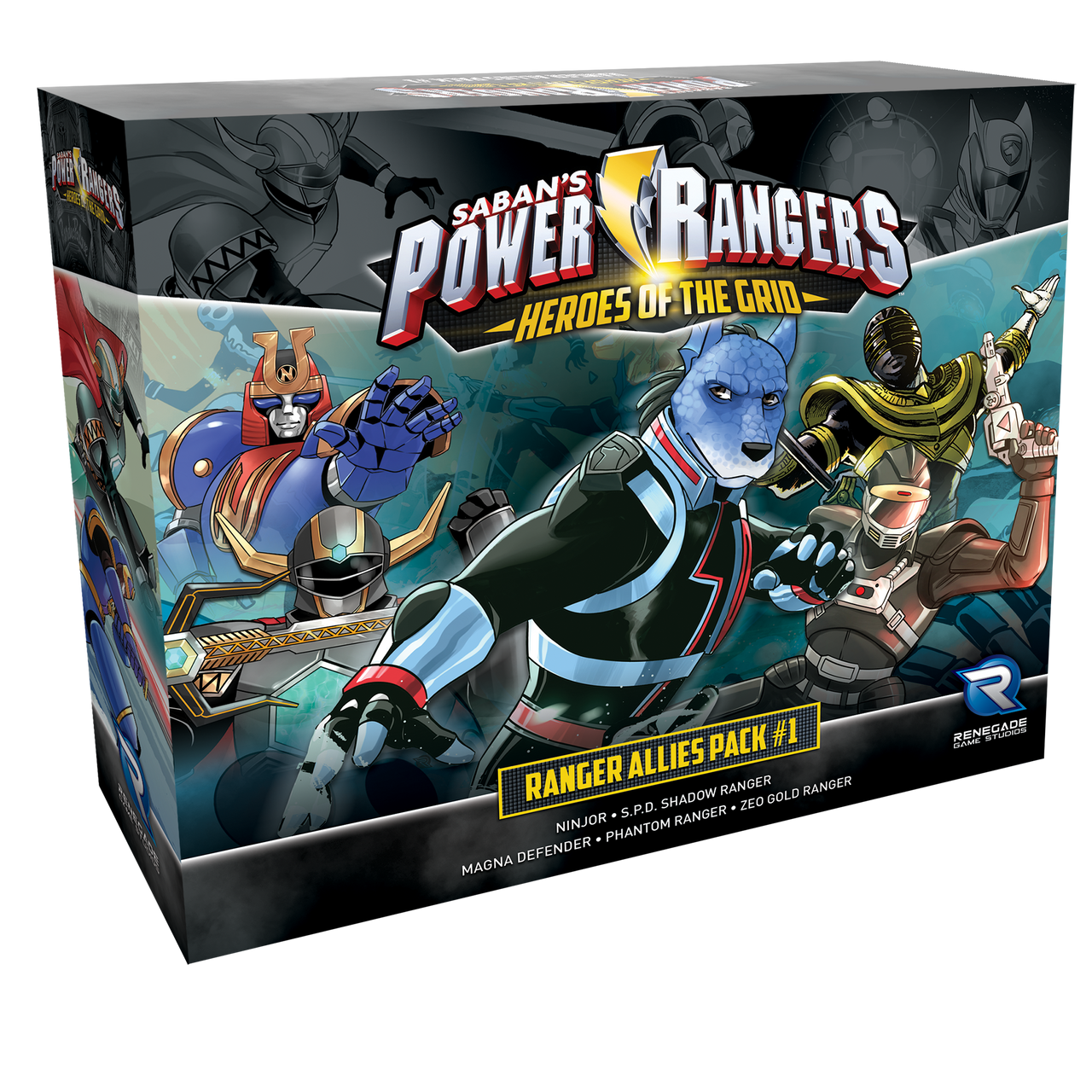 Power Ranger: Ranger Allies Pack #1 3d
