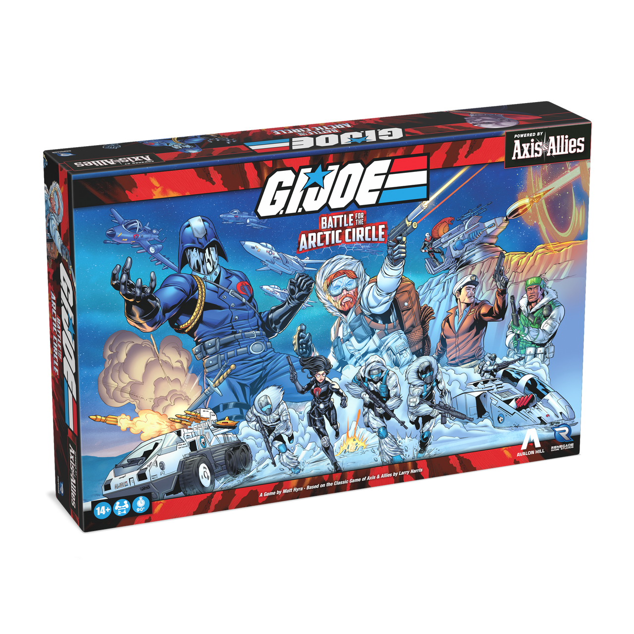 G.I. JOE: Battle for the Arctic Circle Powered by Axis & Allies 3D Box