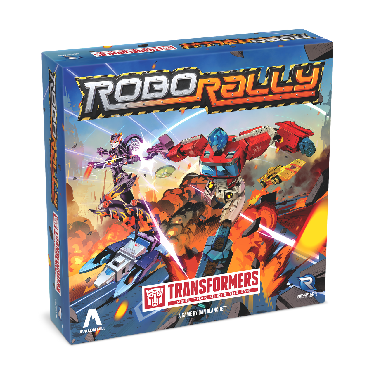 Robo Rally Transformers 3D Box