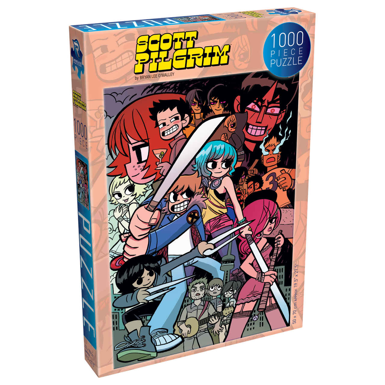 Image of Scott Pilgrim Puzzles #4 Colorful Collage