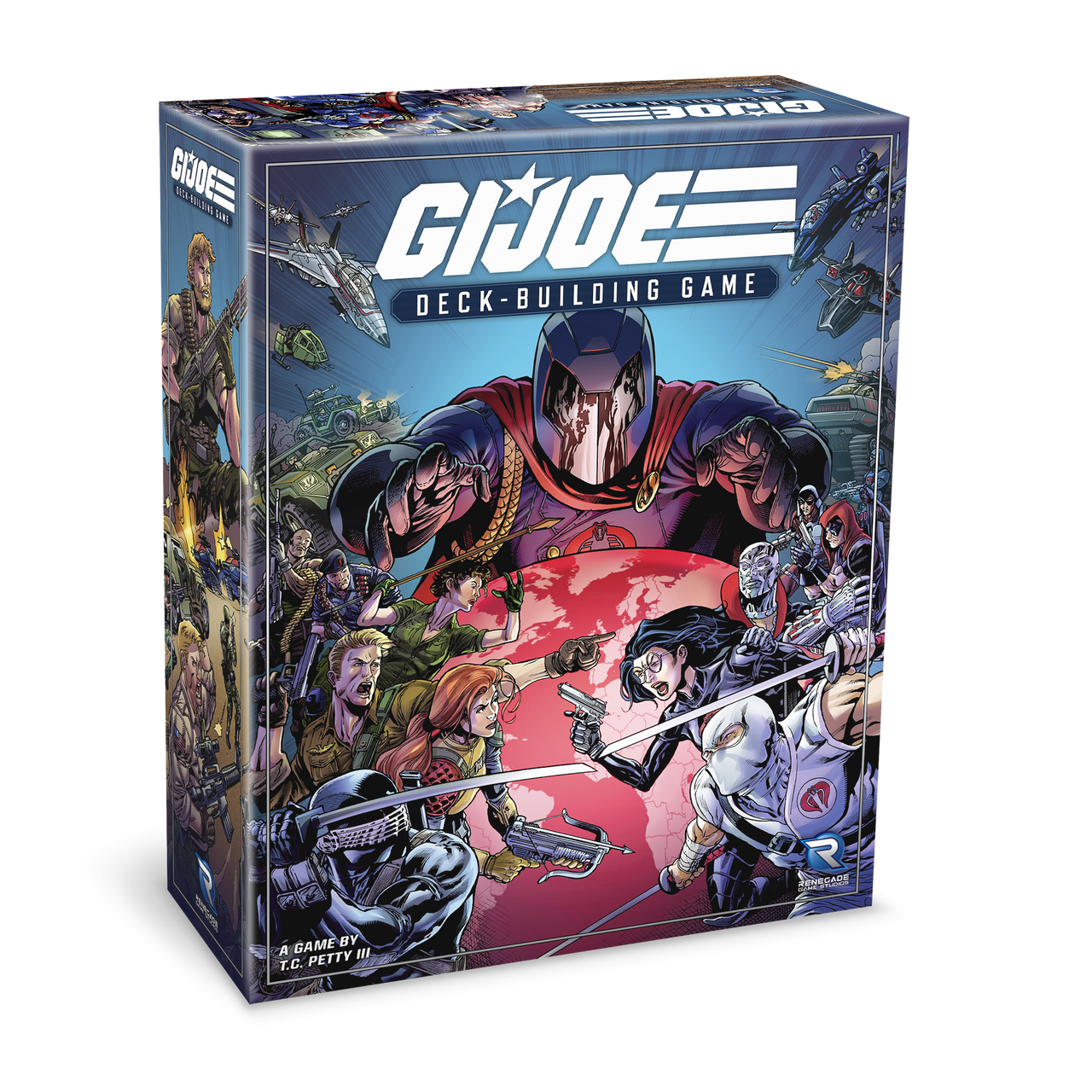 G.I. JOE Deckbuilding Game Box Front 3D