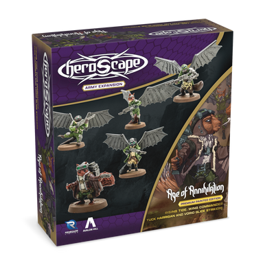 MCU（キックザガンクルー） / GAME LEGACY Heroscape: Rising Tide – Wing Commander Tuck Harrigan & Vorid