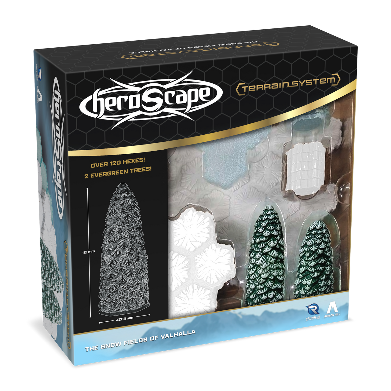 Image of Heroscape: The Snow Fields of Valhalla Terrain Expansion