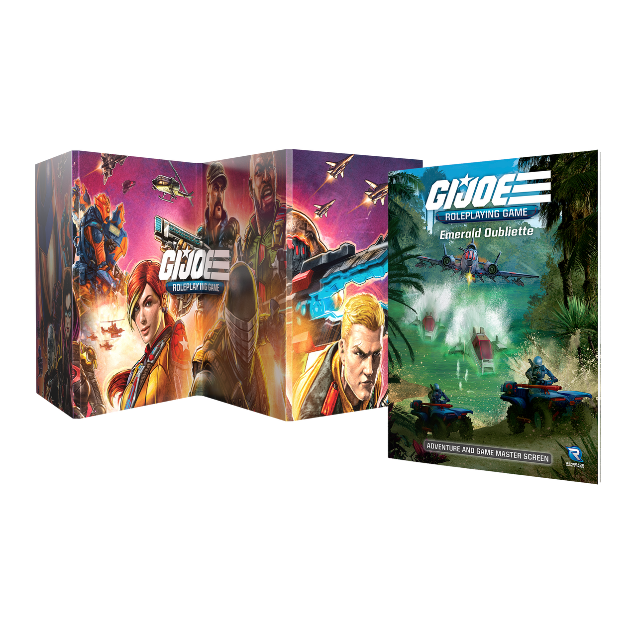 G.I. JOE Roleplaying Game The Emerald Oubliette Adventure & GM Screen