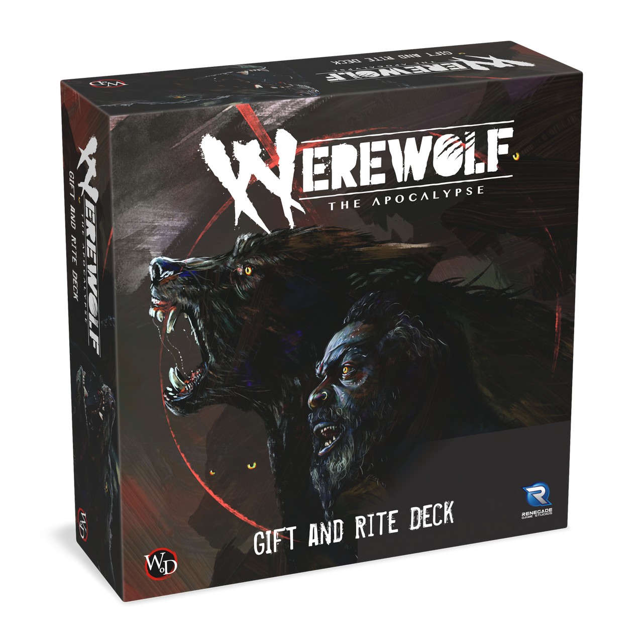 Werewolf: The Apocalypse 5th Edition Roleplaying Game Gift & Rite Deck Accessory 3D