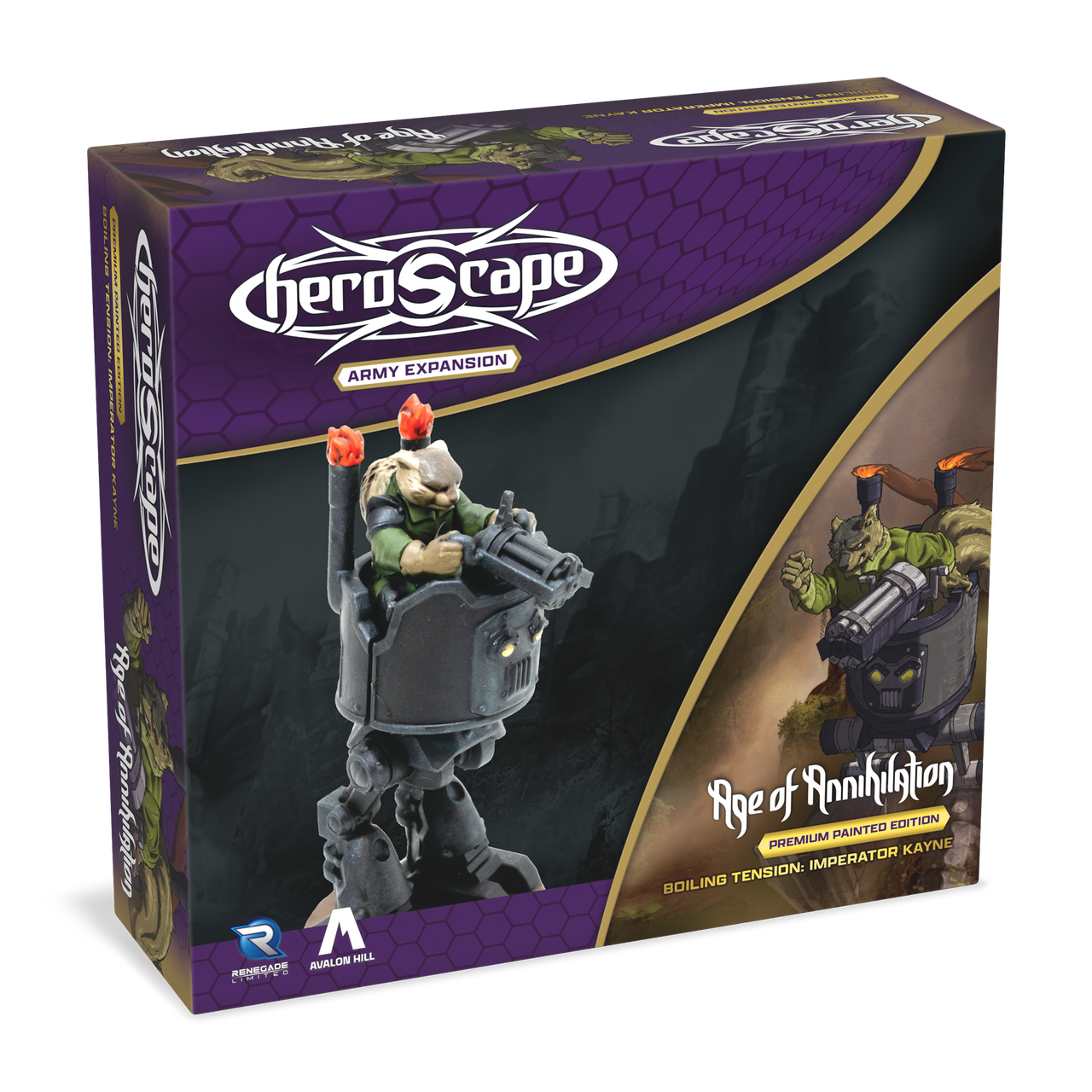Heroscape: Imperator Kayne Army Expansion Painted 3D