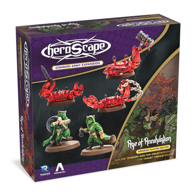 トランプ ODYSSEY Covenant KHAOS Heroscape: Molten Crustaceans & Tanuki Tricksters Common Army