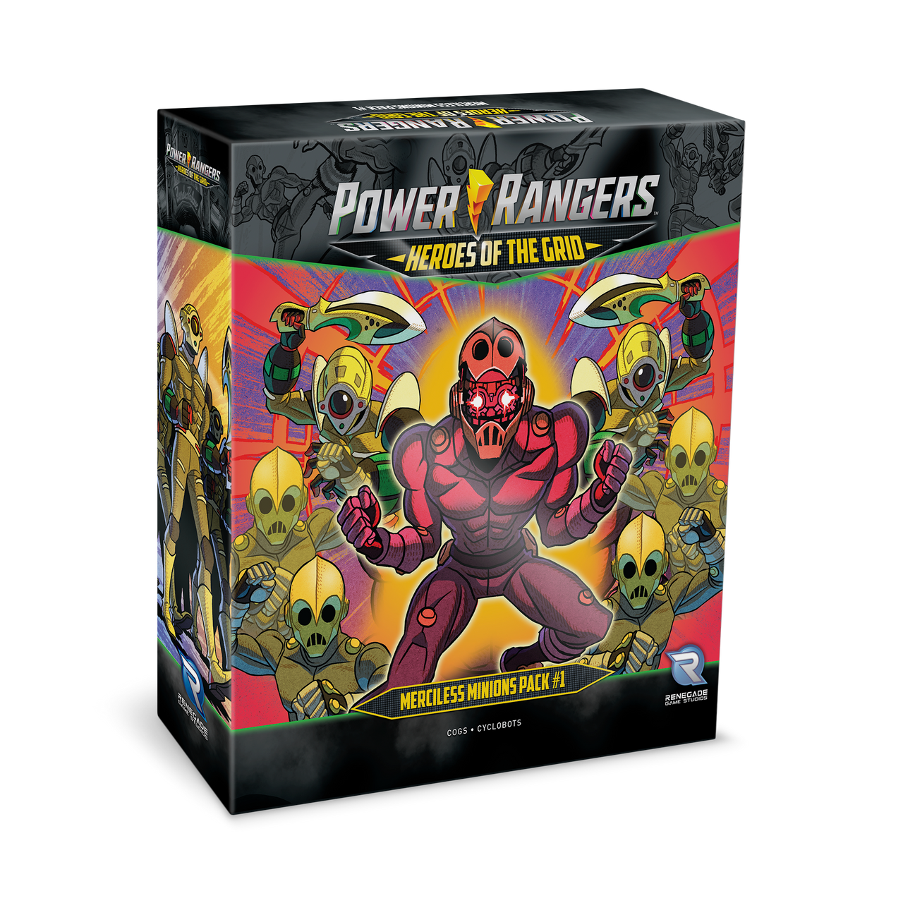 Power Rangers: Heroes of the Grid Merciless Minions Pack #1 3D Box