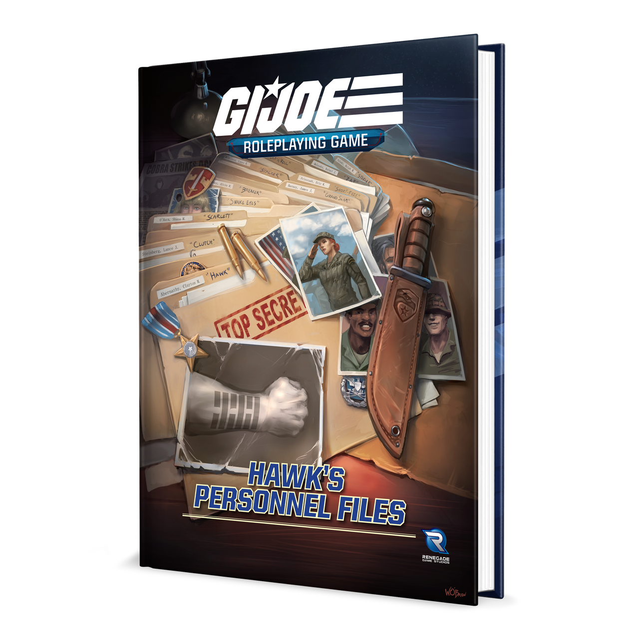 G.I. JOE Roleplaying Game Hawk’s Personnel Files Sourcebook 3D