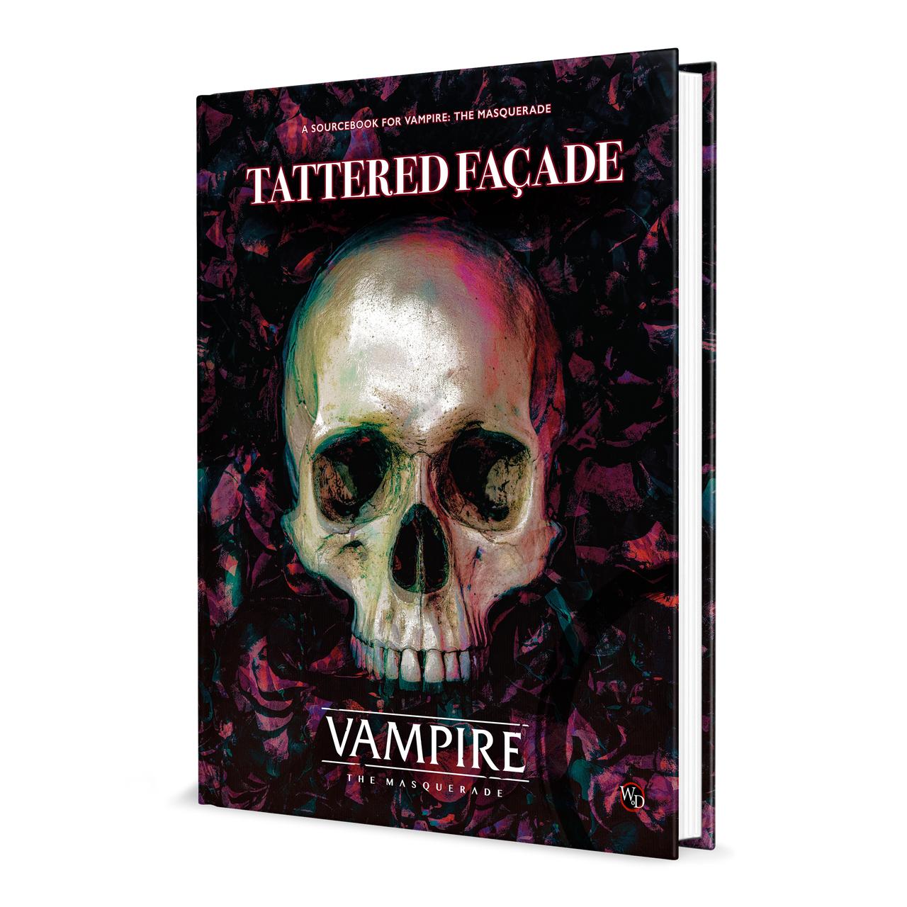 Vampire: The Masquerade 5th Edition Roleplaying Game Tattered Facade Sourcebook 3D